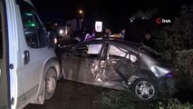 Kartepe'de 3 aracın karıştığı zincirleme kaza: 8 yaralı