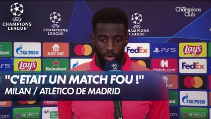 La réaction de Tiémoué Bakayoko après Milan / Atlético de Madrid - Ligue des champions