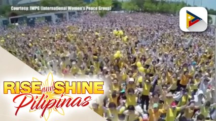 Pandaigdigang kapayapaan, layunin ng isang grupo ng mga kababaihan