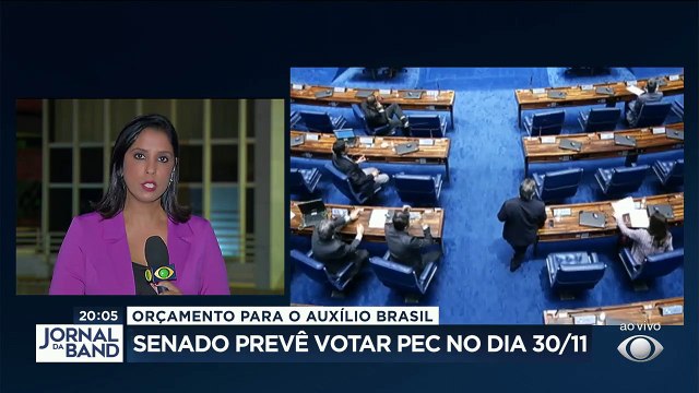 Avançou no Senado a proposta para adiar o pagamento de dívidas judiciais, abrindo espaço no orçamento para o Auxílio Brasil. #BandJornalismo