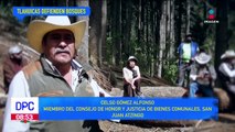 Indígenas tlahuicas defienden los bosques del Edoméx