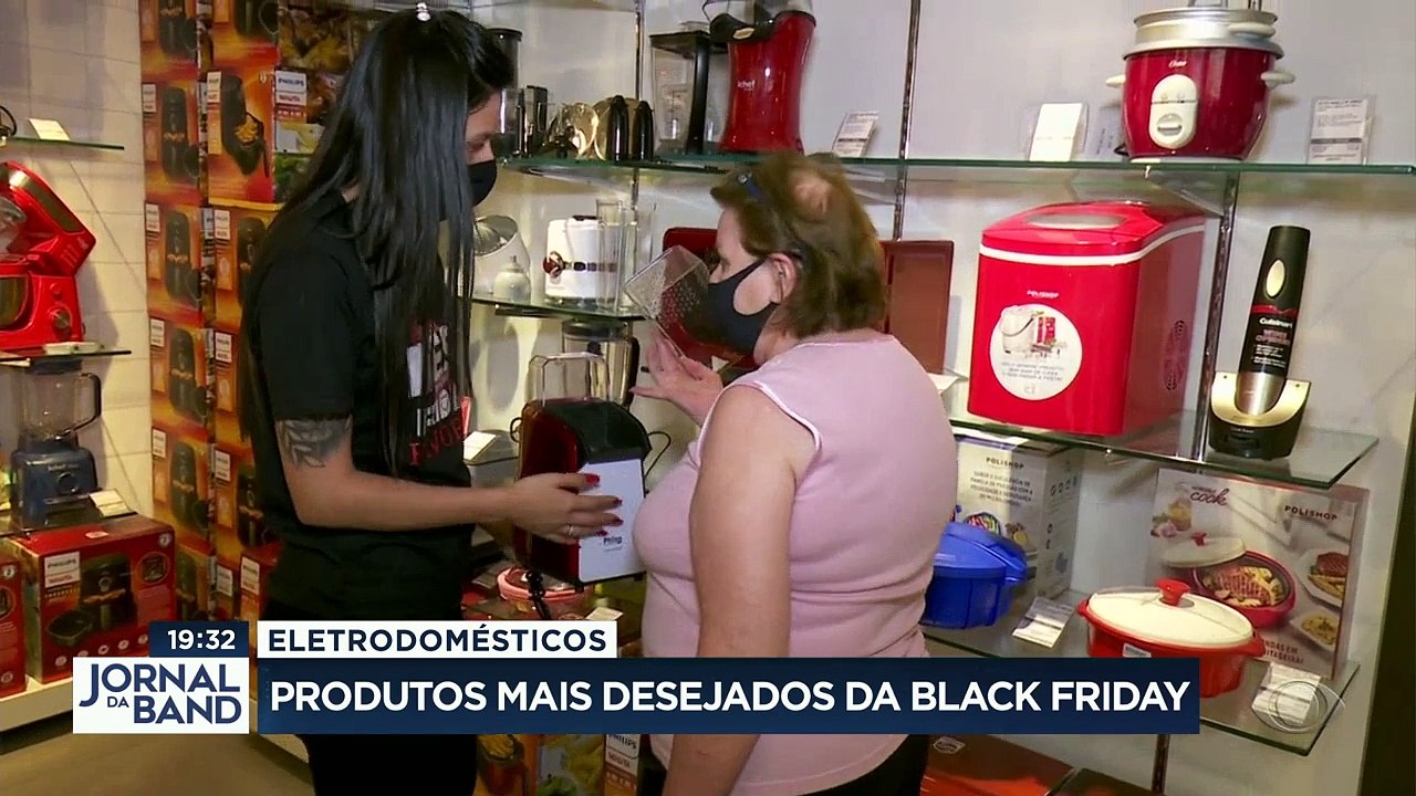 De olho nessa reativação da economia e na Black Friday, os comerciantes estão confiantes pro fim do ano. Entre os consumidores, os eletrodomésticos são os itens mais desejados. #BandJornalismo