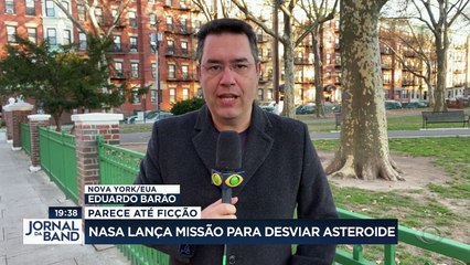A Nasa lançou com sucesso uma sonda que vai se chocar com um asteroide. É um teste para saber se é possível proteger a Terra de futuras ameaças. #BandJornalismo