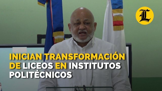 Ministro de Educación inicia transformación de liceos en institutos politécnicos