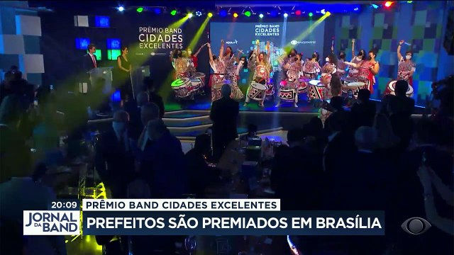 Vamos conhecer agora algumas das principais vencedoras do Prêmio Band Cidades Excelentes. A festa de entrega aconteceu ontem à noite em Brasília. O prêmio reconhece, divulga e estimula as boas práticas da gestão pública no país. #BandJornalismo
