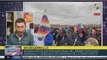 Avanza la movilización de líderes sociales, indígenas y sindicales en defensa de la democracia en Bolivia