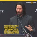 Keanu Reeves y su inusual “matrimonio” de 30 años con la también actriz Winona Ryder.