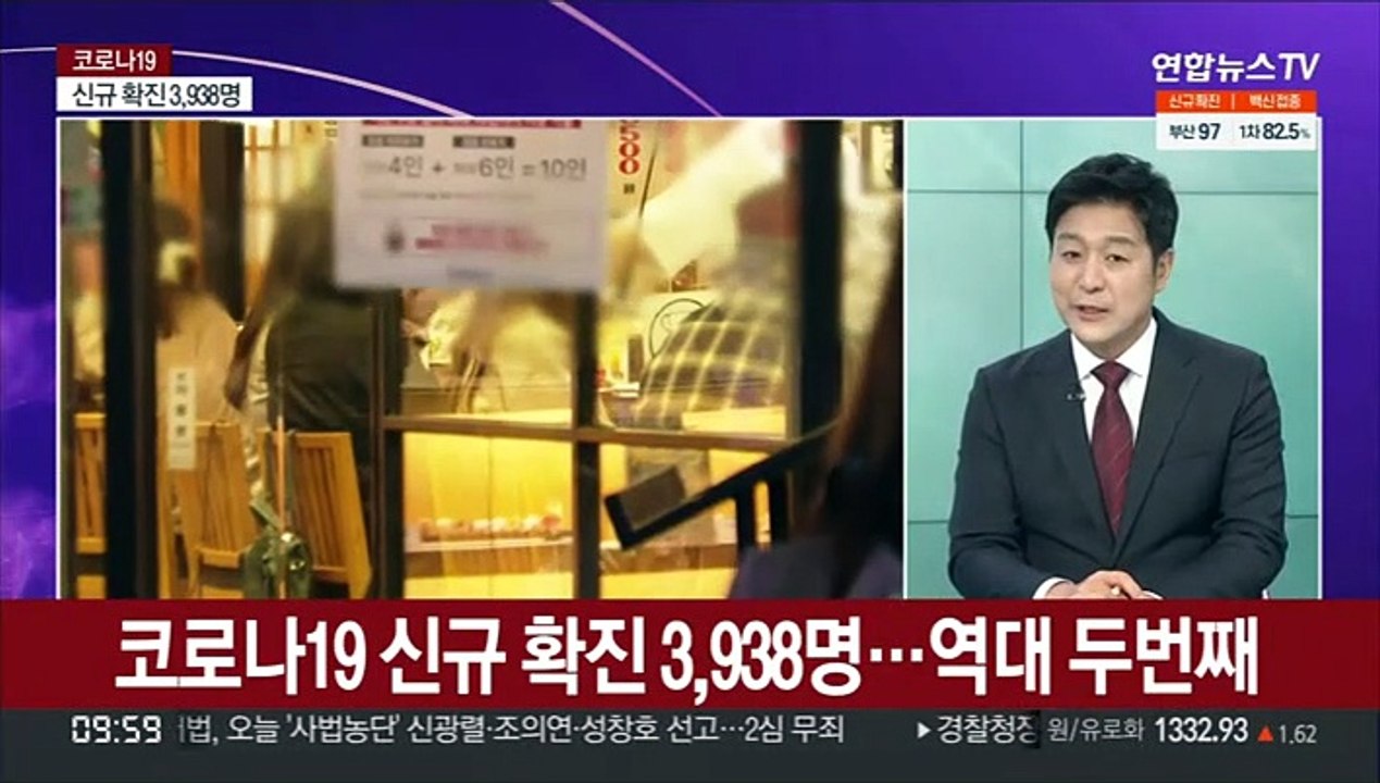 [뉴스포커스] 역대 두번째 3,938명 확진…위중증은 최다