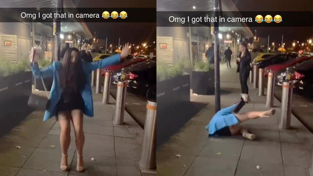 'Happy girl's 'happy dance' doesn't have a happy ending *Try Not to Laugh*'