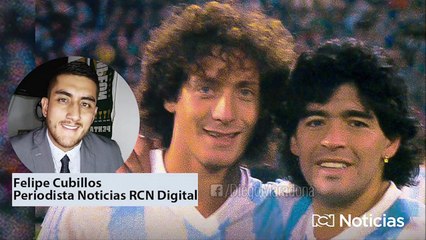 Pedro Troglio en Noticias RCN: "Maradona empezó como mi ídolo y terminó como mi amigo"