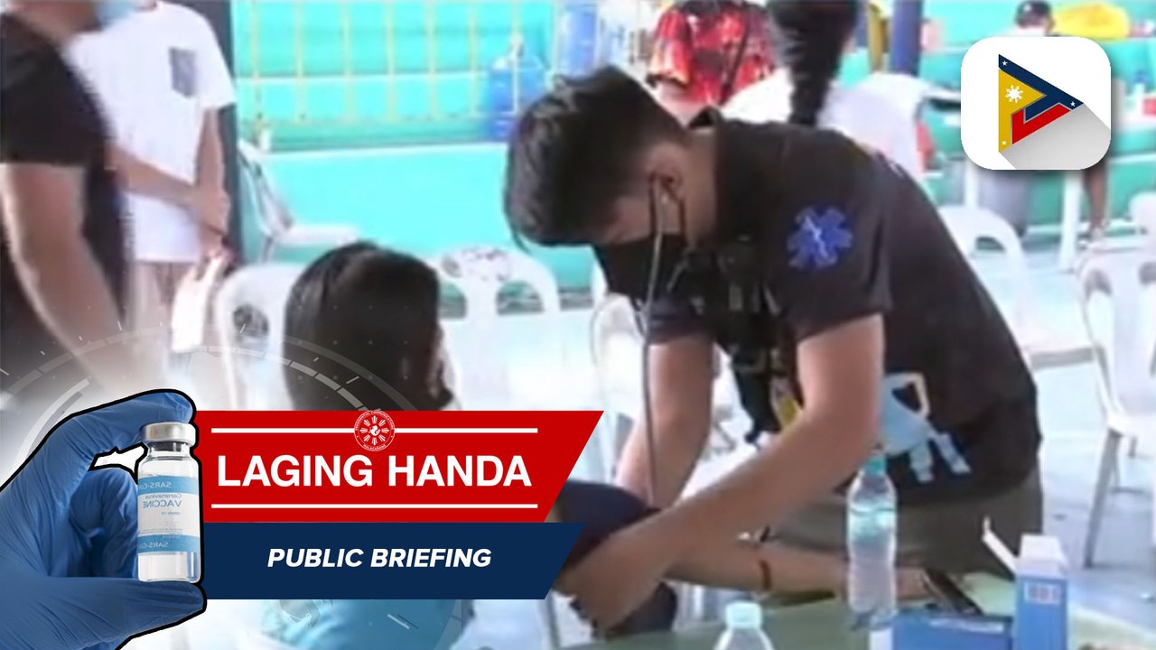 Vaccination rollout para sa pediatric age sa Davao City, isinagawa