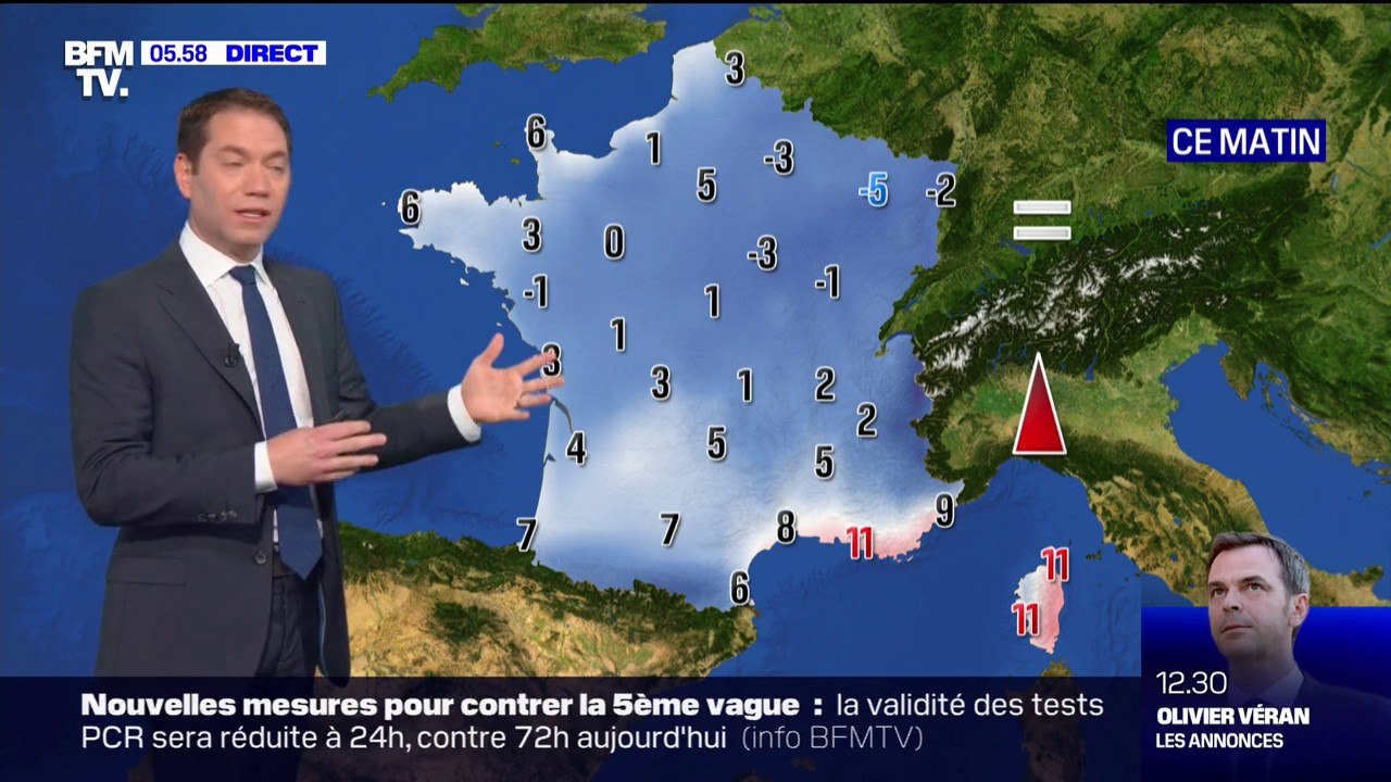 Météo: la neige arrive en plaine ce week-end