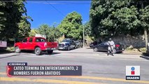 Cateo en Morelos termina en enfrentamiento; dos hombres fueron abatidos