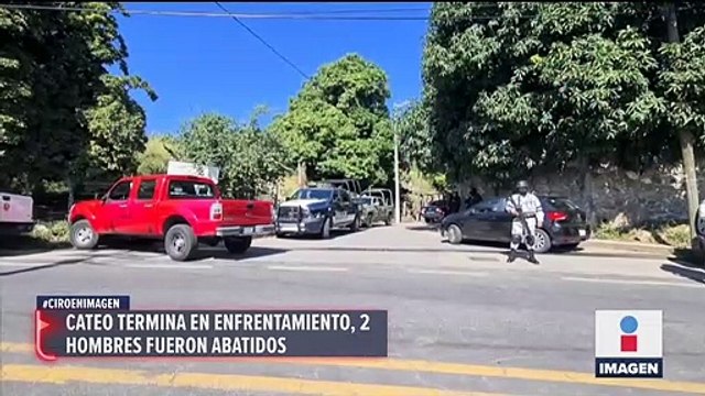 Cateo en Morelos termina en enfrentamiento; dos hombres fueron abatidos