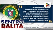 DOH: COVID-19 response ng pamahalaan, patuloy  na bumubuti batay na rin sa mga international data