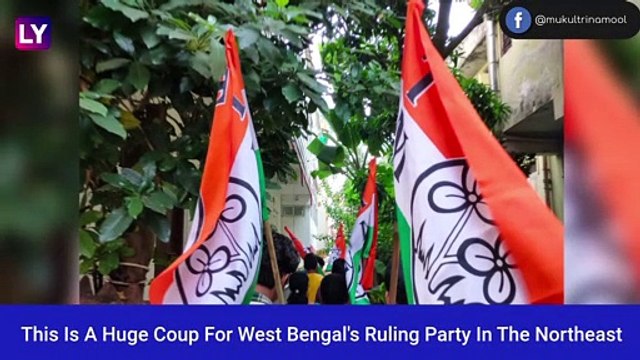 Meghalaya Shock For Congress: 12 Of 17 MLAs Including Mukul Sangma Join Mamata Banerjee's Trinamool