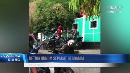 Polisi dan TNI Yang Berkelahi di Ambon Sepakat Berdamai
