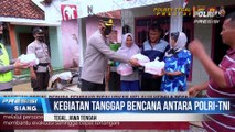 Kapolres Tegal Tinjau Situasi Bencana Alam Banjir di Desa Plumbungan Kecamatan Kramat