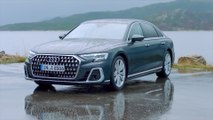 The new Audi A8 L 60 TFSI quattro Design in Manhattan Grey