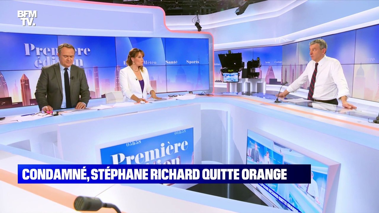 Condamné, Stéphane Richard quitte Orange - 25/11