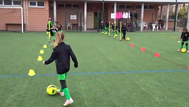 Entrainement U7 féminines séance 2 le 24/11/2021