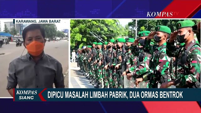 Dua Ormas Bentrok di Kawasan Industri Karawang, Diduga Akibat Rebutan Pengelolaan Limbah!