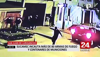 Скачать видео: Sucamec: armas de fuego incautadas pasarán a ser minigimnasios