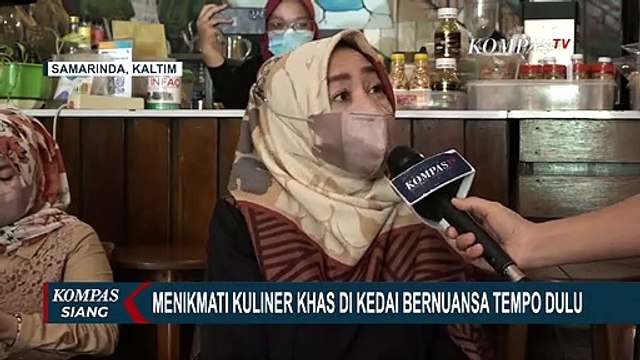 Menikmati Jajanan Khas Samarinda di Kedai Kopi Bernuansa Tempo Doeloe