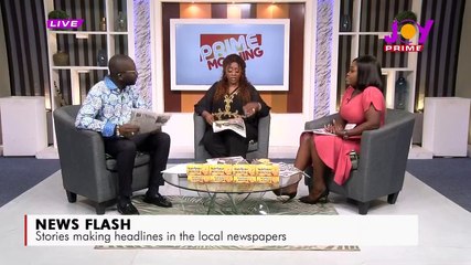 News Flash - Prime Morning On JoyPrime (25-11-21)