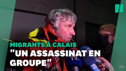 下载视频: Après le naufrage d’un bateau de migrants à Calais, ces bénévoles témoignent du difficile sauvetage