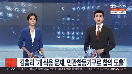 김총리 "개 식용 종식, 민관합동 논의기구로 사회적합의 도출"
