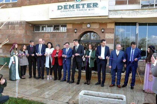 Yüksekova'da Demeter Organik Tarım Evi Tarımsal Kalkınma Kadın Kooperatifi' açıldı