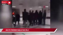 Adliye önünde başlayan silahlı kavga hastanede devam etti