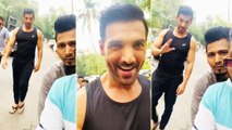 John Abraham Snatches Fan’s Phone For Filming Him, Watch Video