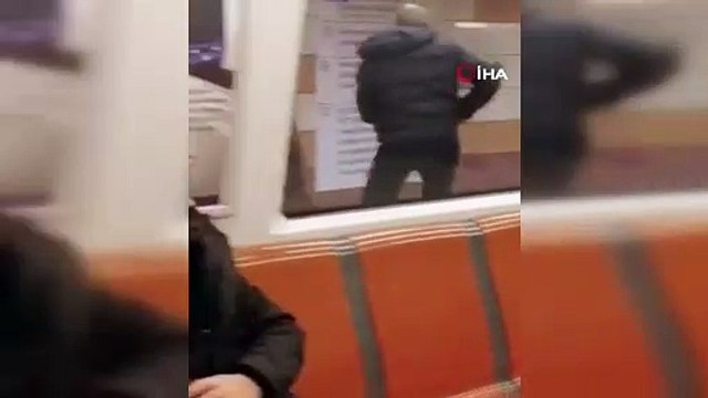 Kadıköy metrosunda dehşete düşüren görüntü