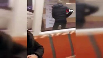 Kadıköy metrosunda dehşete düşüren görüntü