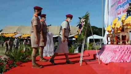 ศรีสะเกษ จัดพิธีวางพวงมาลาและถวายราชสดุดี “วันสมเด็จพระมหาธีรราชเจ้า” ประจำปี 2564