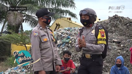 PAK BHABIN EPS #17 Mengajar Anak-Anak Kurang Mampu di TPA dan Pesisir Sungai Deli
