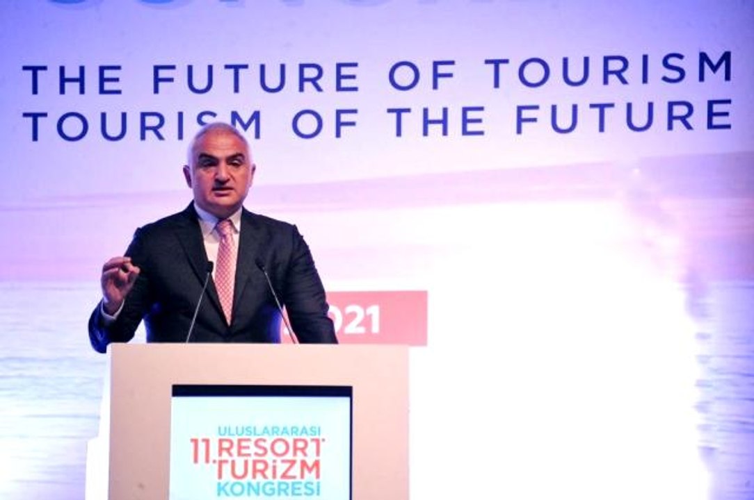 Son dakika haber! Kültür ve Turizm Bakanı Ersoy, Uluslararası Resort Turizm Kongresi'nde konuştu: (1)