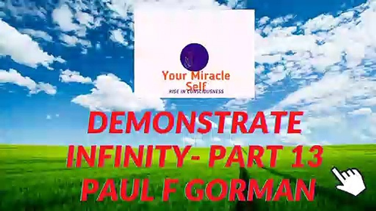 Demonstrate INFINITY (Supply) Part 13 - Paul F Gorman