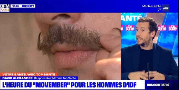 Votre Sante BFM Paris : Movember , zoom sur les maladies masculines