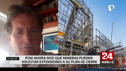 PCM descarta cierre de minas y anuncia que respetarán solicitudes de prórrogas