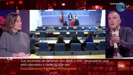 Cuca Gamarra se harta del blanqueamiento de la ETA de Fortes: "No se lo voy a consentir"