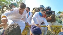 Watch: Congress youth workers clash with cops in Bhopal over National Education Policy