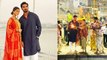 अहान शेट्टी और तारा सुतरिया ने वाराणसी में की गंगा आरती, फिल्म 'तड़प' के लिए की प्रार्थना