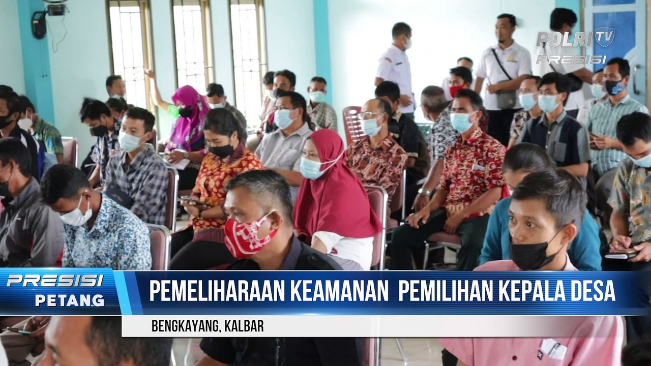 Kapolres Bengkayang Beri Arahan Kepada Panitia Pilkades Kabupaten Bengkayang