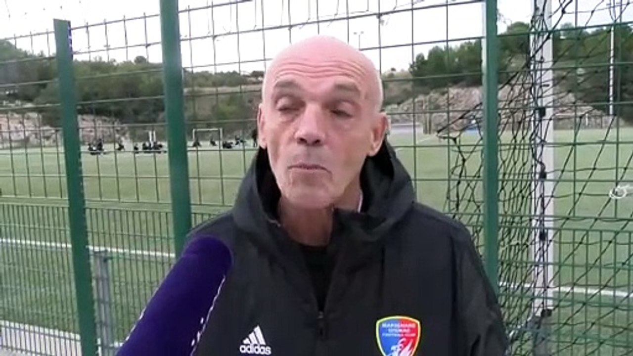 Interview maritima: Christian Delachet  coach de Marignane Gignac avant le derby contre Martigues