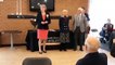 Popmobility instructor Celia Powis is presented with her British Empire Medal by the Lord-Lieutenant of West Sussex