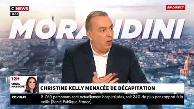 EXCLU: Vingt députés En Marche ont reçu hier des menaces de décapitation , annonce le député Rémy Rebeyrotte dans Morandini Live sur CNews - VIDEO