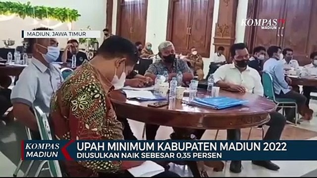 Upah Minimum Kabupaten Madiun 2022, Diusulkan Naik Sebesar 0,35 Persen
